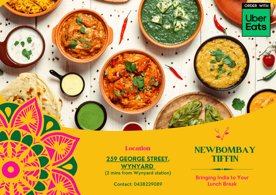 New Bombay Tiffin prepared Indian meal
