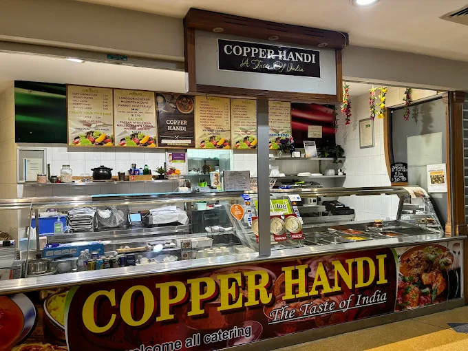 Copper Handi Halal Restaurant prepared Indian meal