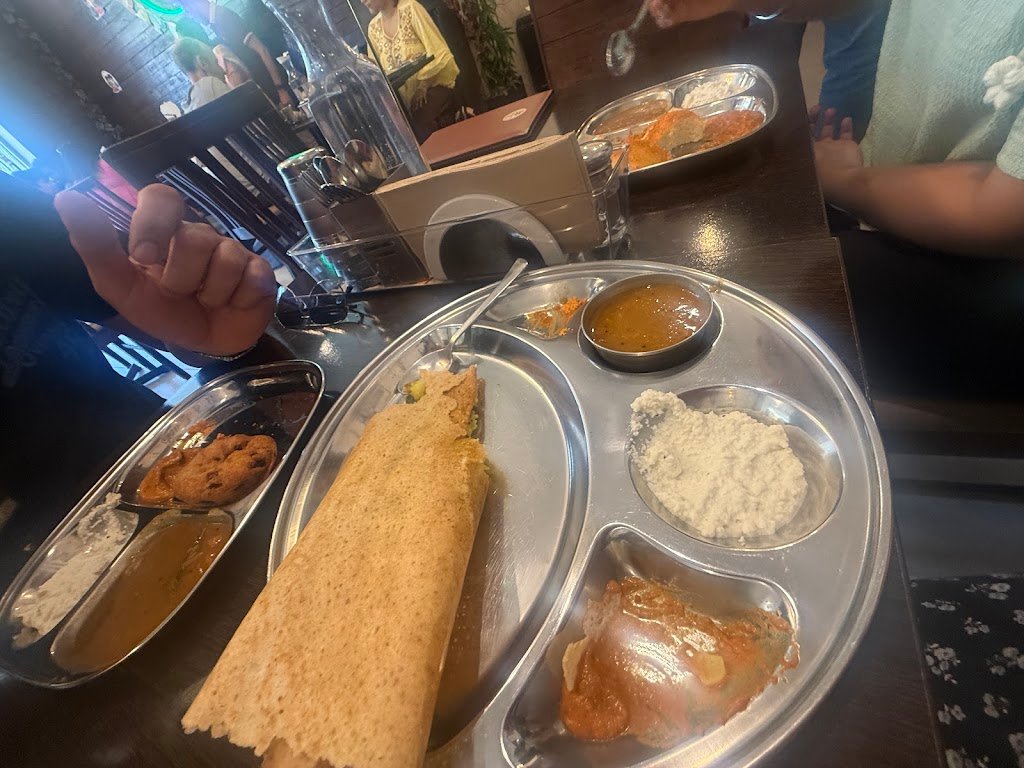 Thalaivaa's dosa thali meal