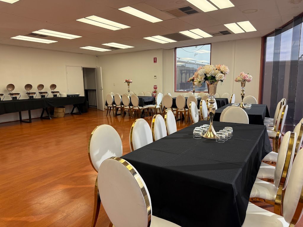 Prisha Cafe and Catering Indian food spread