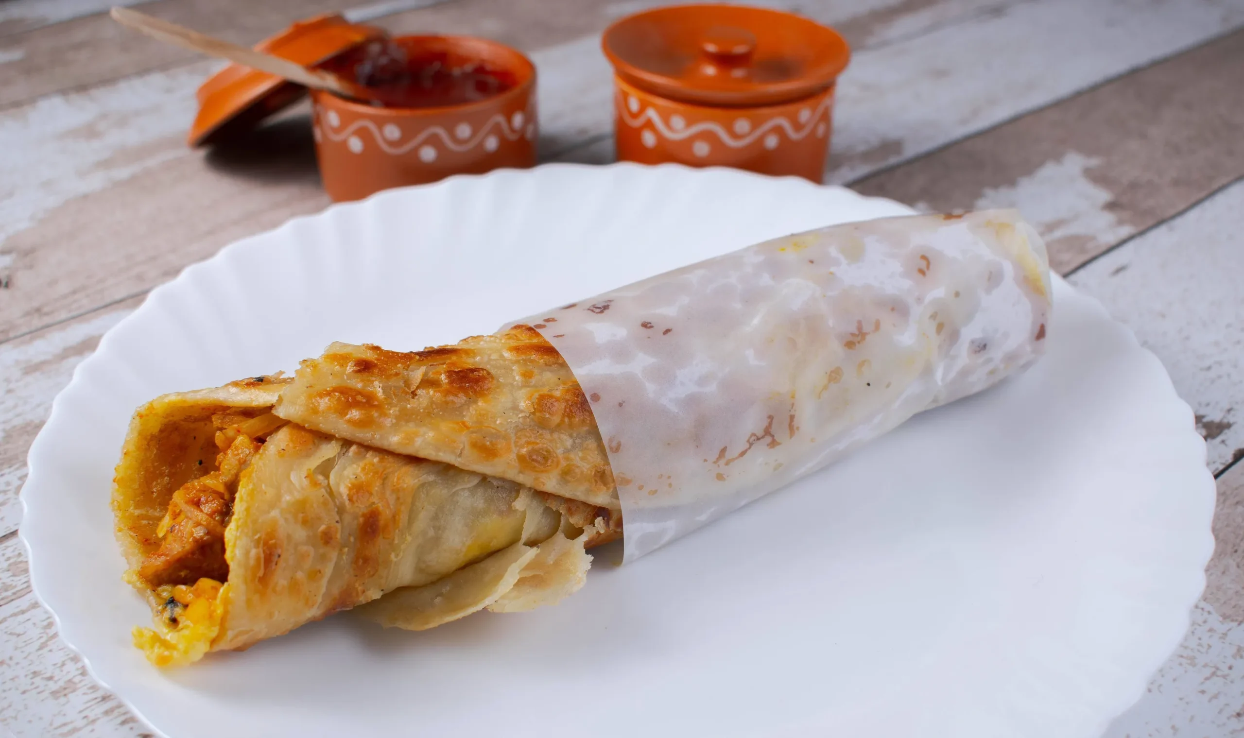 Calcutta Kathi Rolls Pennant Hills roll