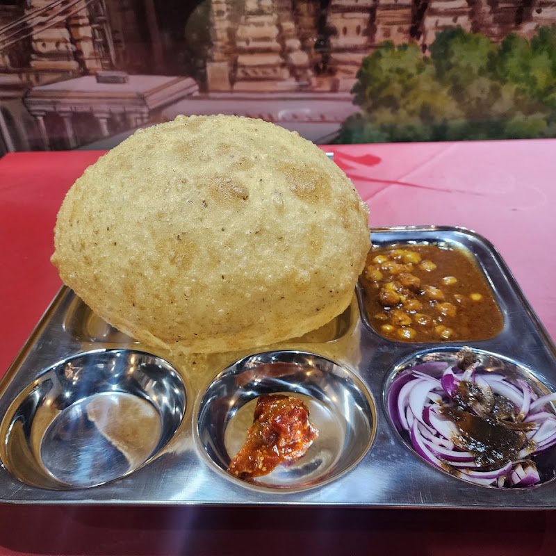 Dharma's Amritsari Dhaba chole bhature