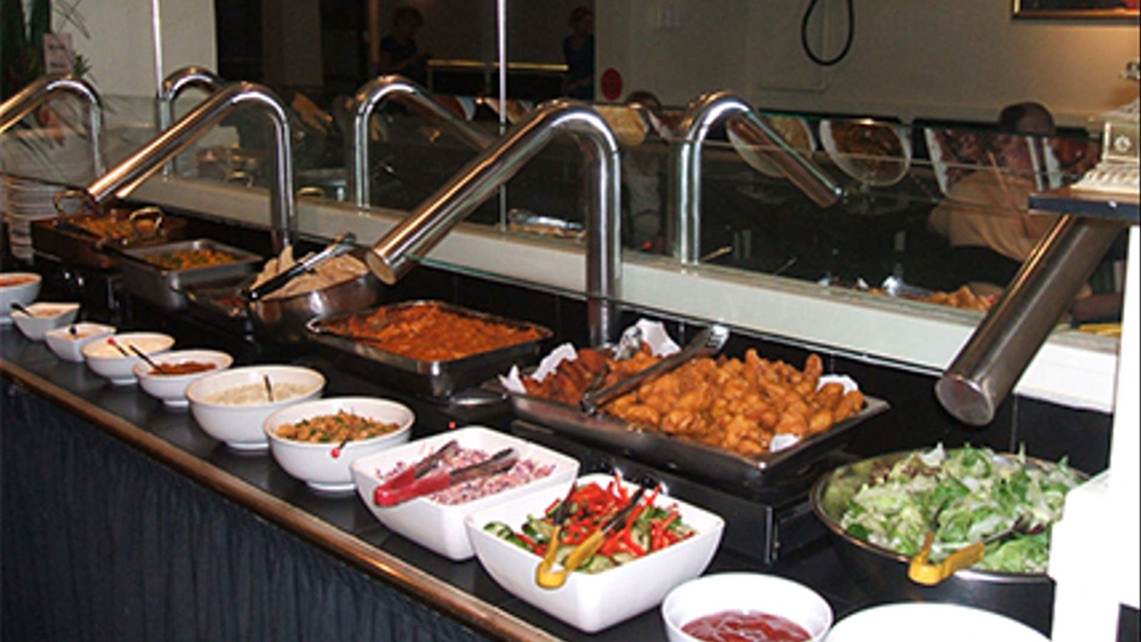 Govinda's Darlinghurst vegetarian buffet spread