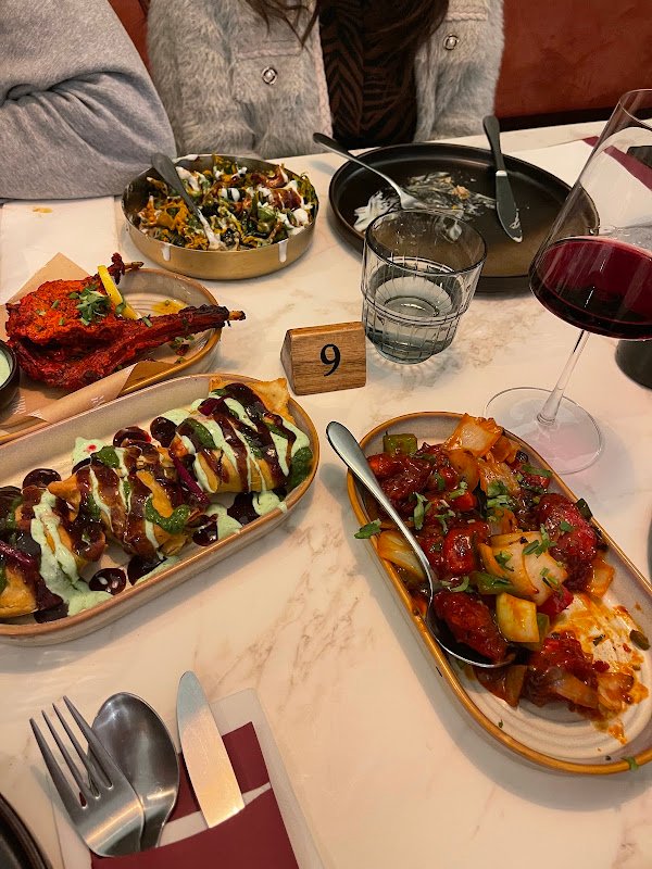 Maharaja's Castle Hill chicken tikka plate