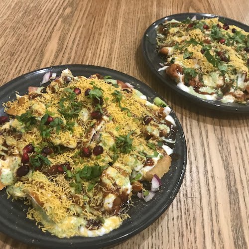 Masala Kitchen World Square chaat plates