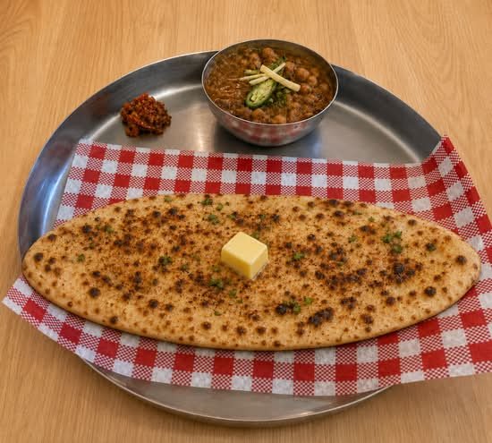 Taj Indian Sweets and Restaurant Surry Hills paneer kulcha plate